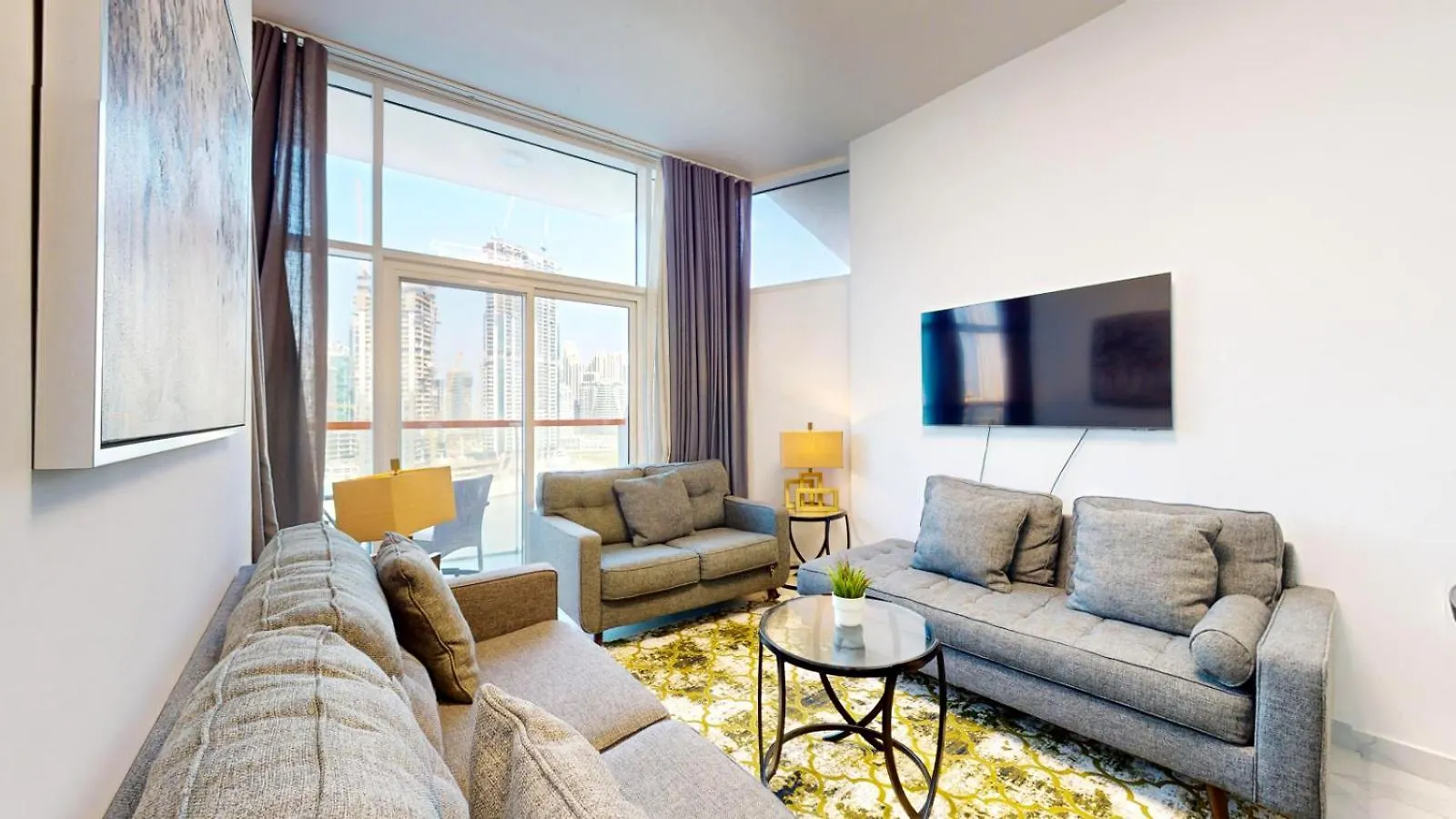 Binghatti - Cozy Two Bed With Burj Khalifa View Dubai Apartment