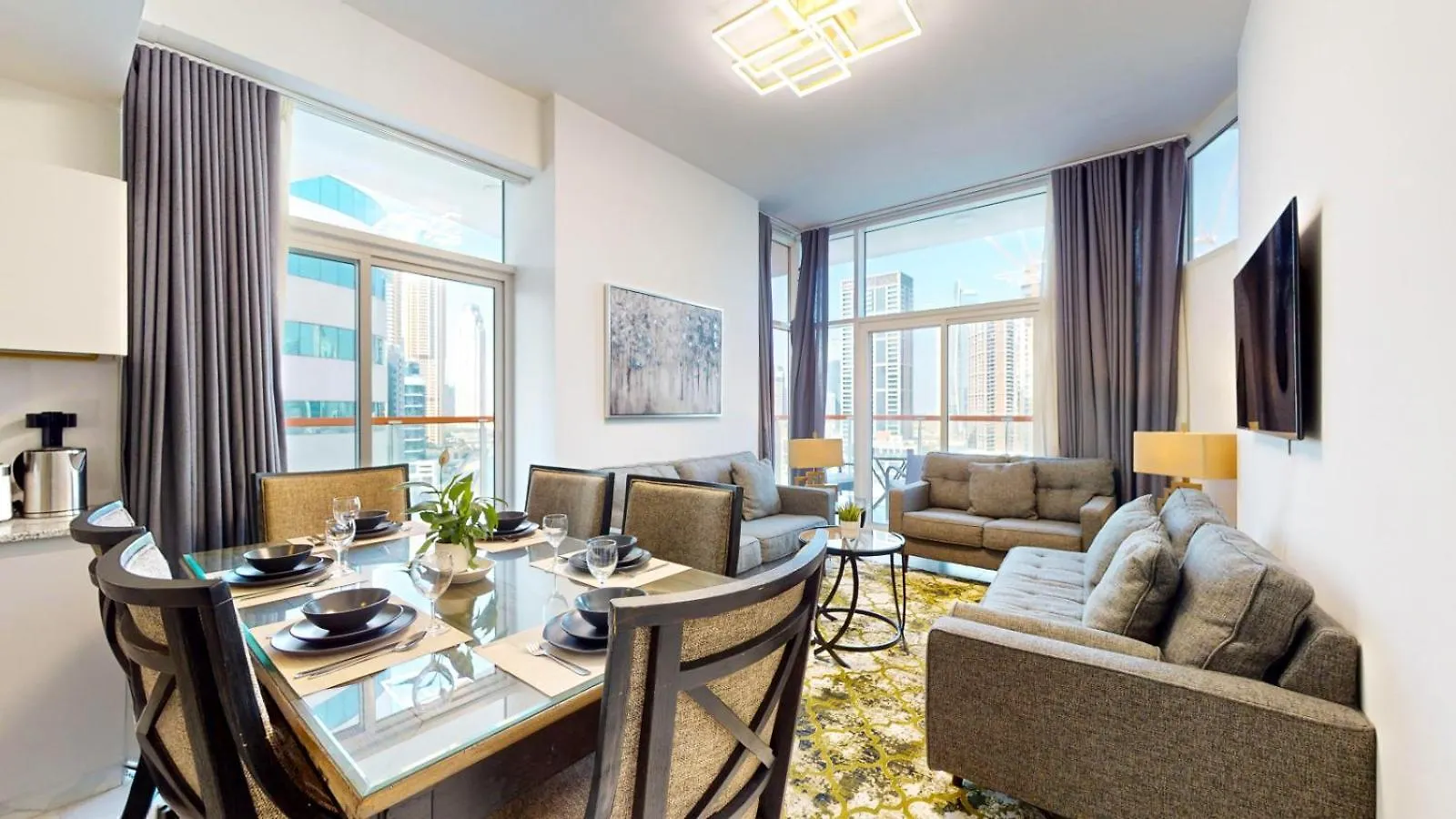 Binghatti - Cozy Two Bed With Burj Khalifa View Dubai